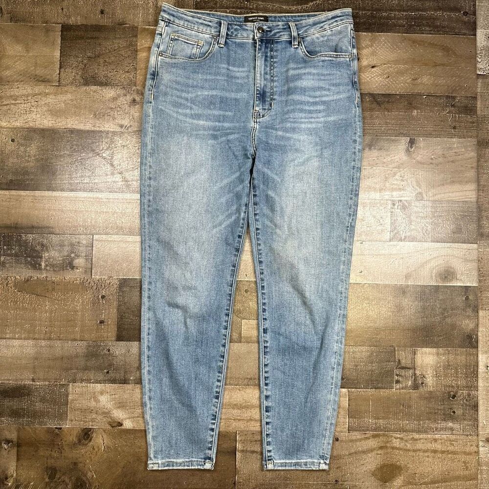 Earnest Sewn Women’s Size 32 Merit Hi Rise Skinny Jeans Blue Medium Wash Denim